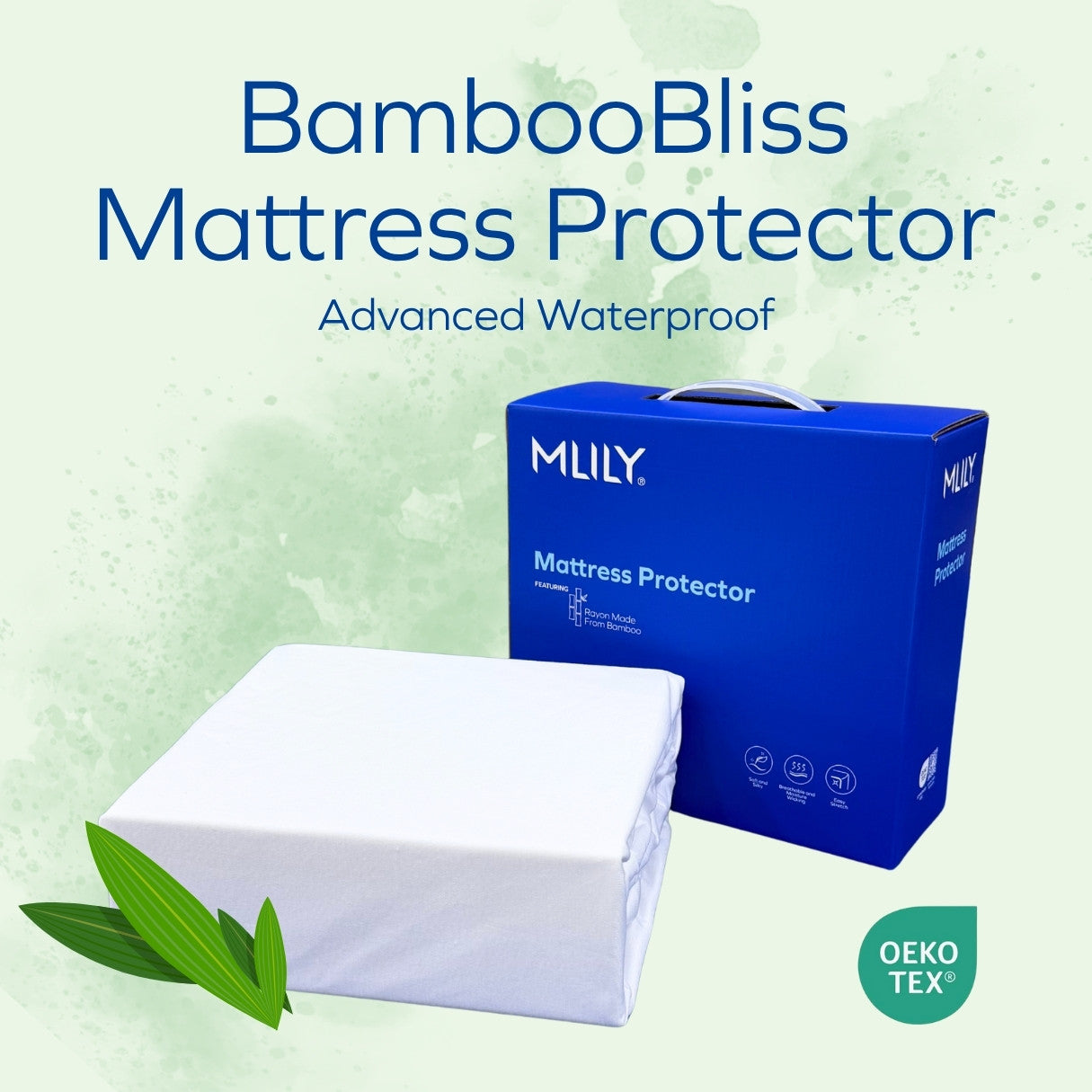 MLILY BambooBliss Advanced Waterproof Mattress Protector