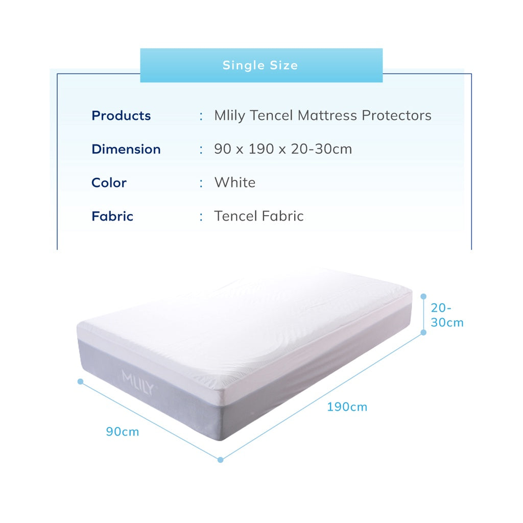 Tencel Fibers Mattress Protector