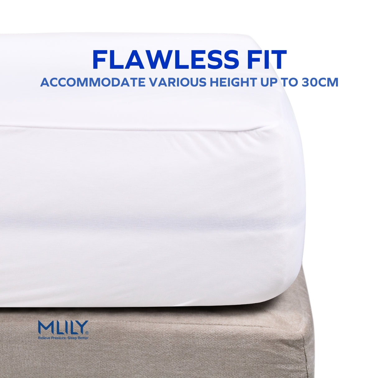 MLILY BambooBliss Advanced Water-resistant Mattress Protector