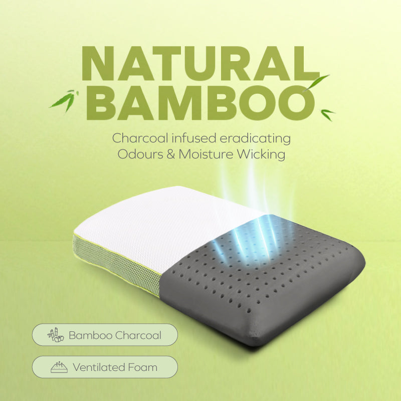 Purotex Bamboo Charcoal Pillow