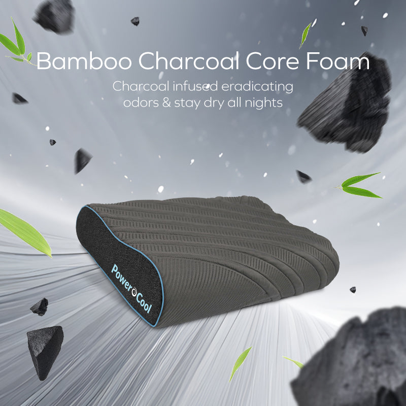 PowerCool Bamboo Charcoal+ Pillow