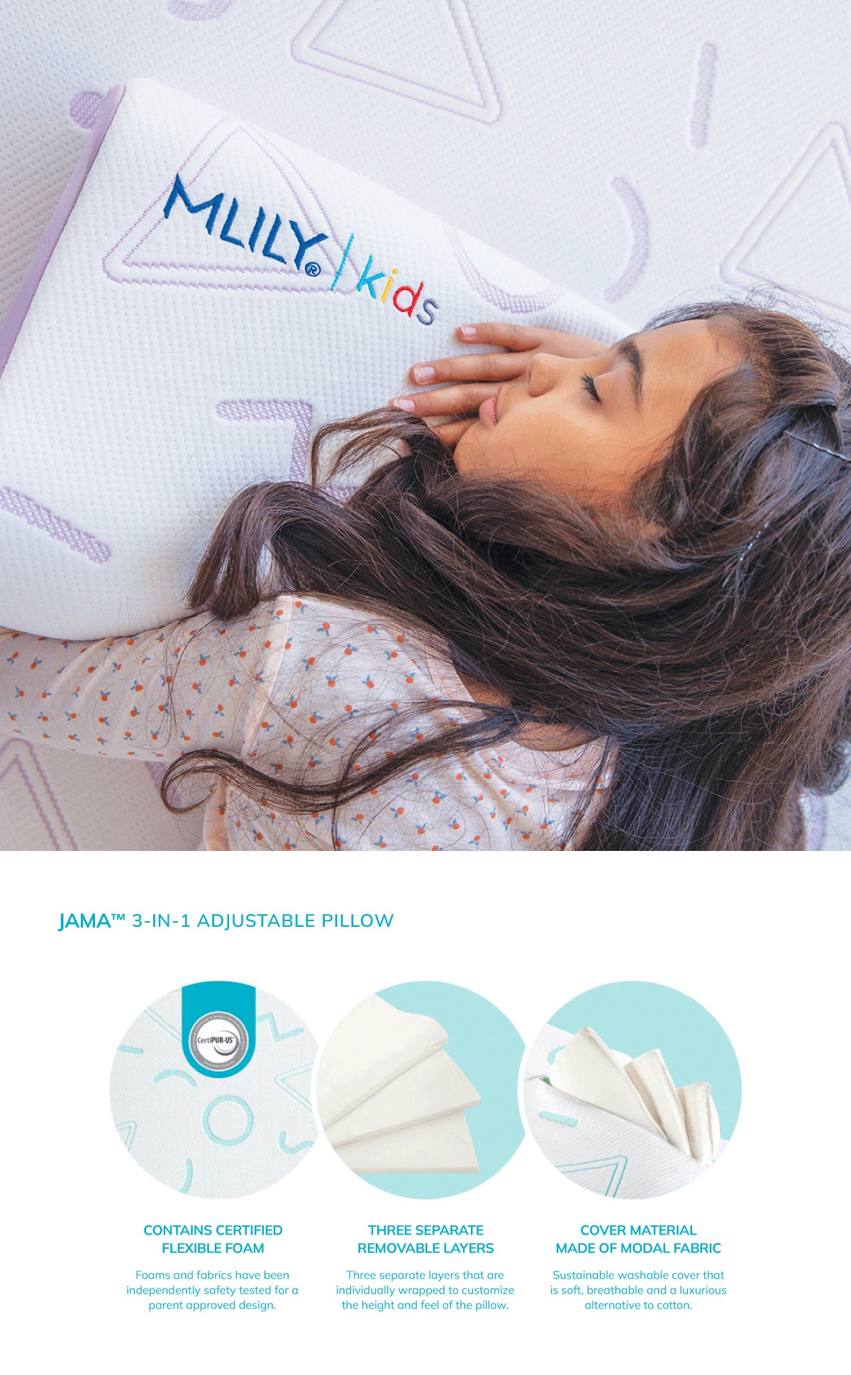 JAMA Kids Pillow